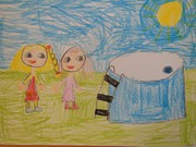 Práce dětí z MŠ Vlkava